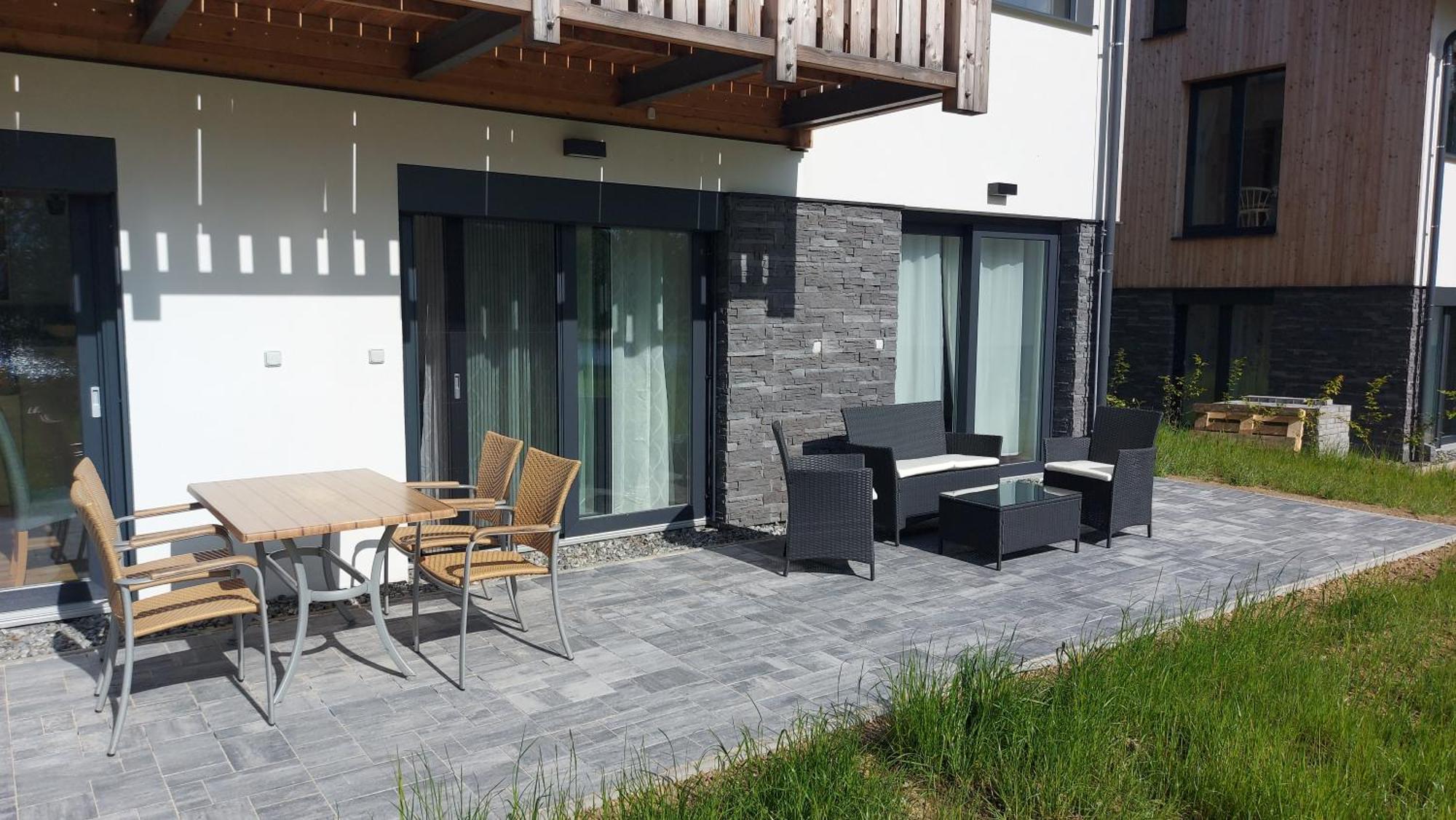 Lipno Apartments Bergmax, Ski Areal Lipno 16Min Dojezd - Resort Male Lipno S Terasou A Zahradkou, Parking Free Černá v Pošumaví Zewnętrze zdjęcie